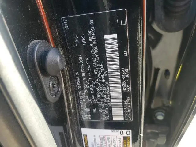 2017 TOYOTA 4RUNNER SR5/SR5 PREMIUM  