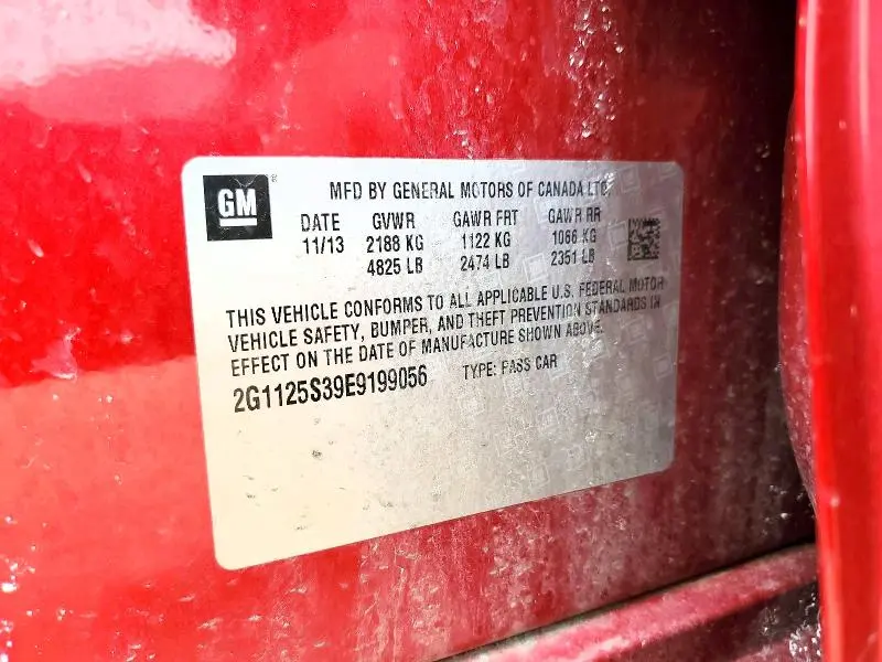 2014 CHEVROLET IMPALA LT  