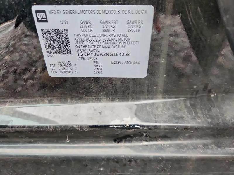 2022 CHEVROLET SILVERADO LTD K1500 LT-L  