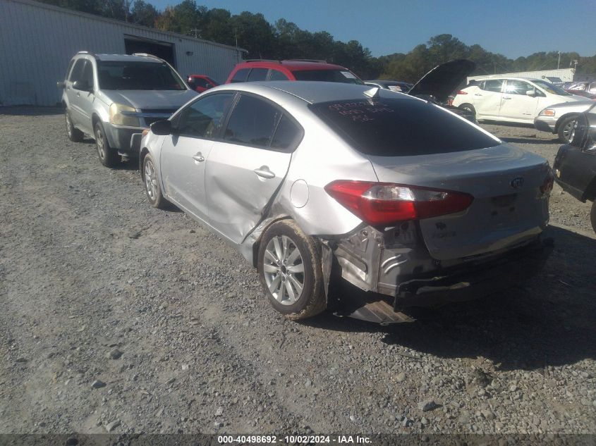 2015 KIA FORTE LX