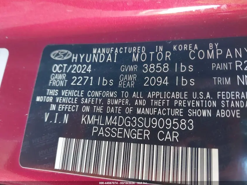 2025 HYUNDAI ELANTRA SEL SPORT