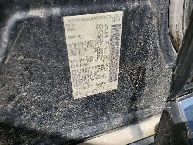 2020 NISSAN MURANO PLATINUM  