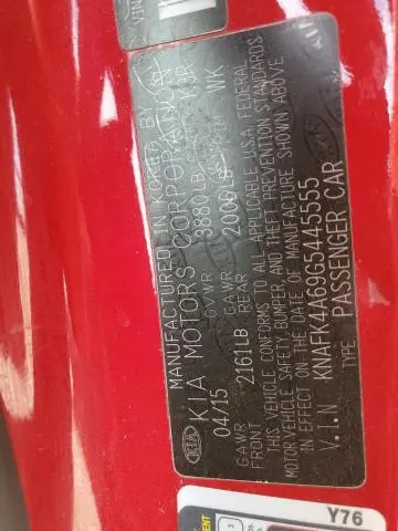 2016 KIA FORTE LX  