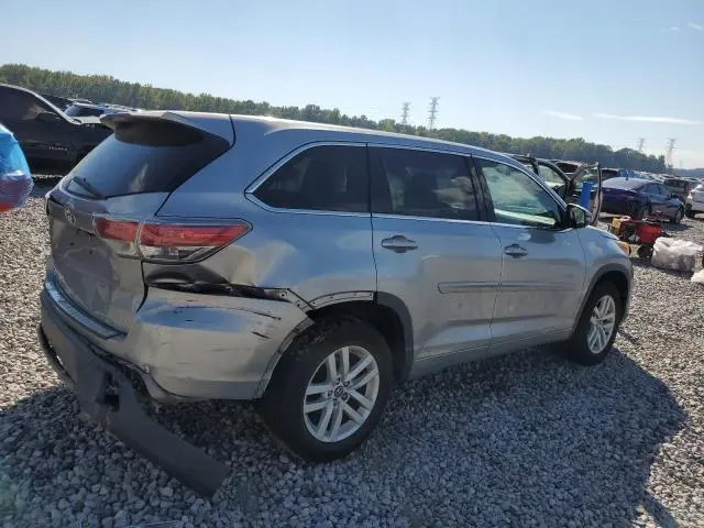2016 TOYOTA HIGHLANDER LE  