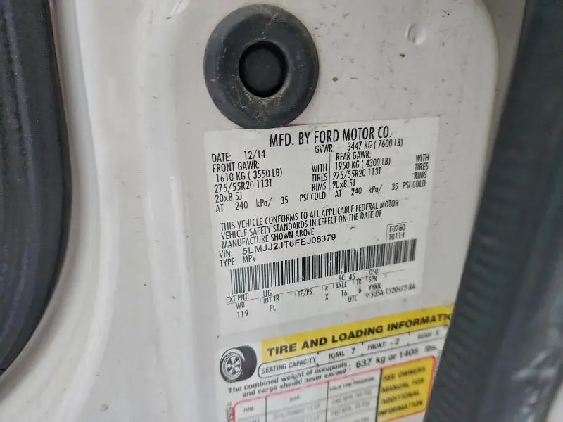 2015 LINCOLN NAVIGATOR   