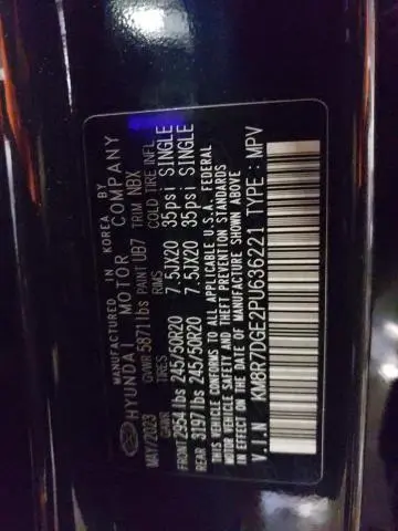 2023 HYUNDAI PALISADE CALLIGRAPHY  