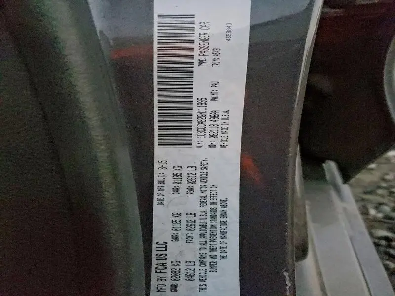 2016 CHRYSLER 200 LIMITED  