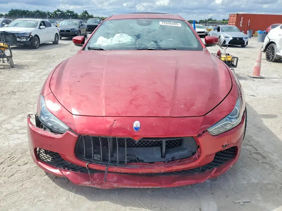 2017 MASERATI GHIBLI S  