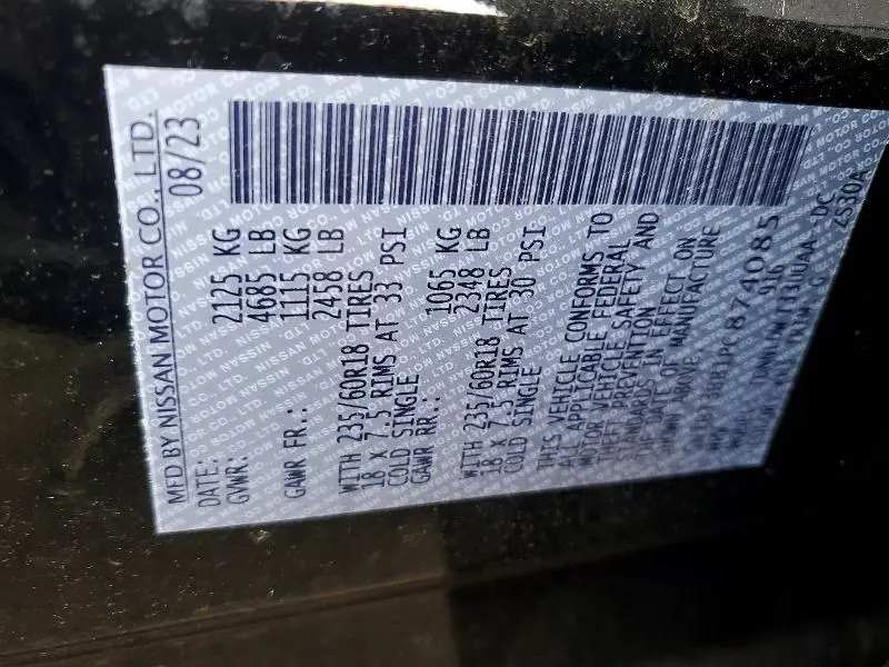 2023 NISSAN ROGUE SV  