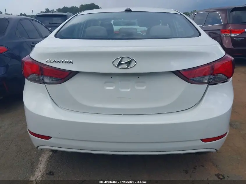 2016 HYUNDAI ELANTRA SE