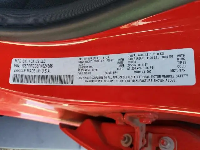 2023 RAM 1500 TRADESMAN  