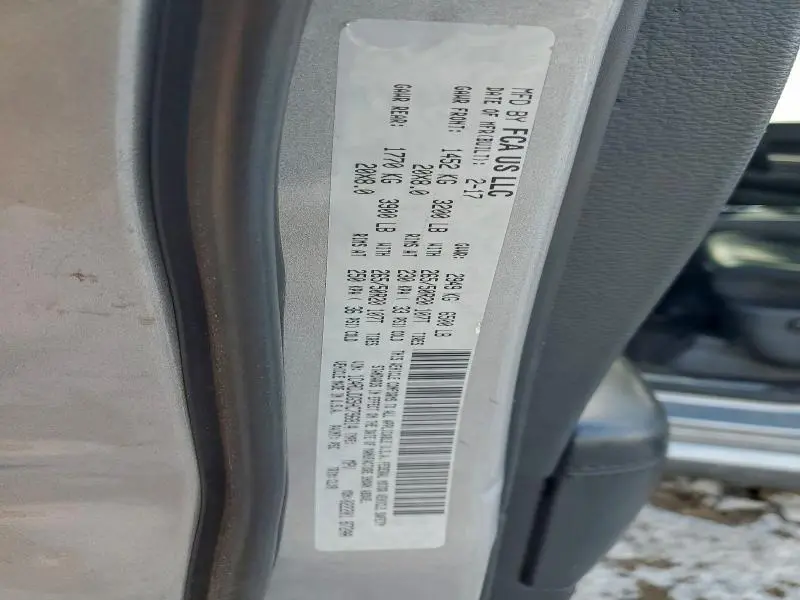 2017 DODGE DURANGO GT  