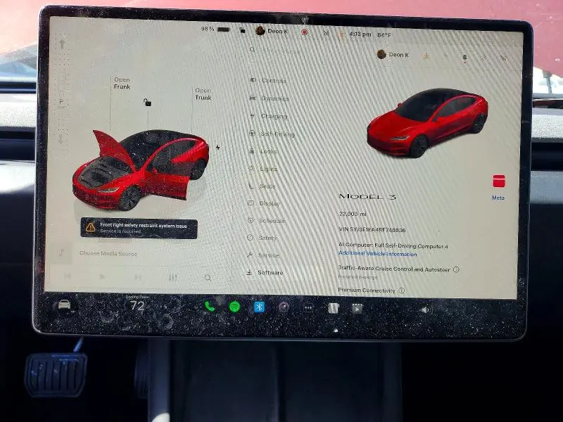 2024 TESLA MODEL 3   