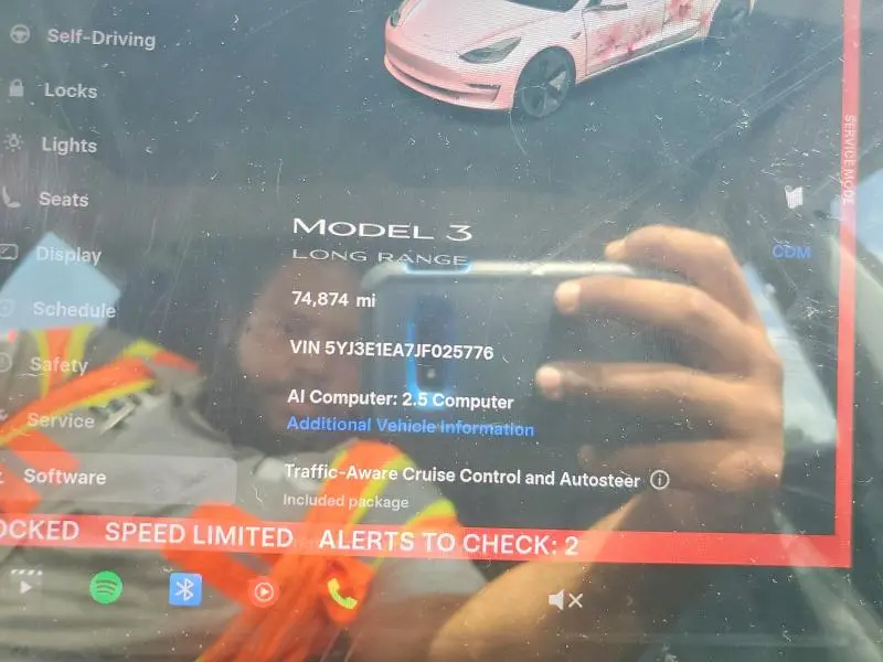 2018 TESLA MODEL 3   