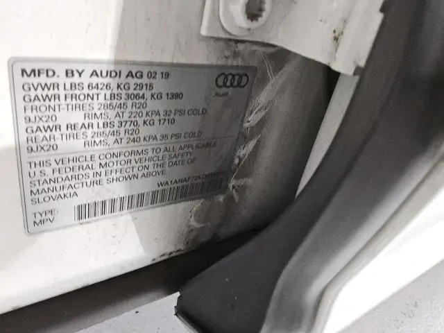 2019 AUDI Q7 PREMIUM