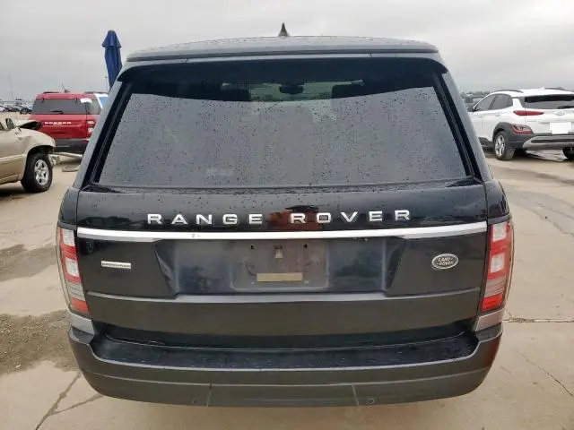 2017 LAND ROVER RANGE ROVER SUPERCHARGED  