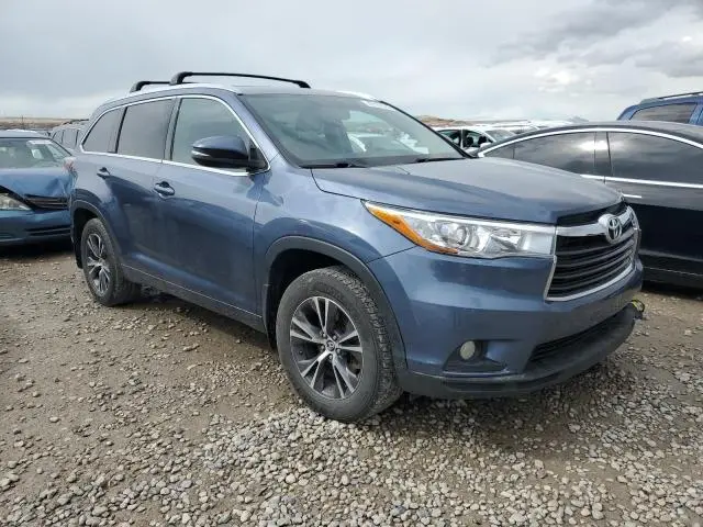 2016 TOYOTA HIGHLANDER XLE