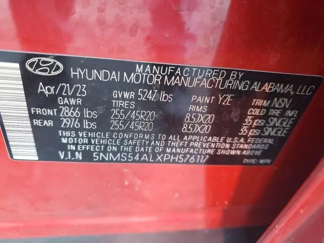 2023 HYUNDAI SANTA FE CALLIGRAPHY  
