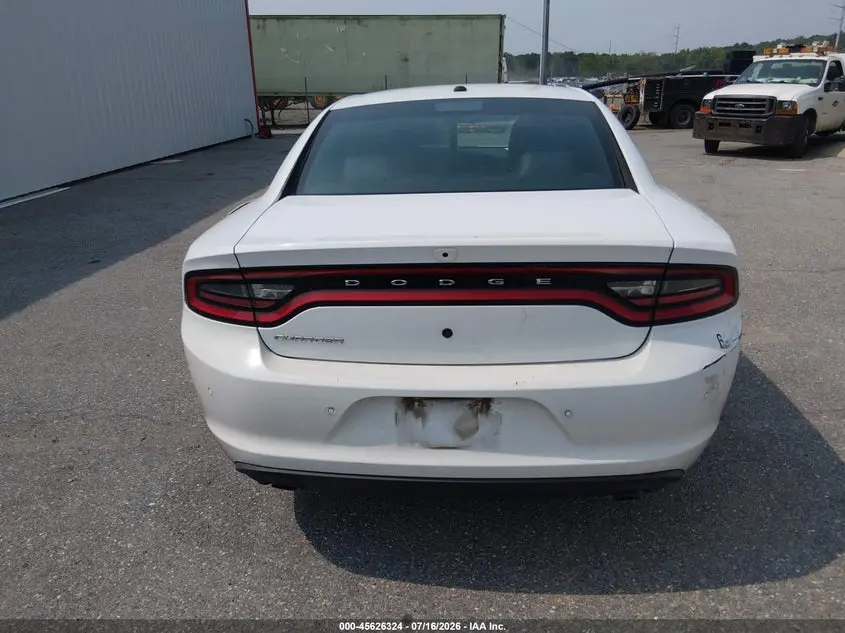 2019 DODGE CHARGER POLICE RWD