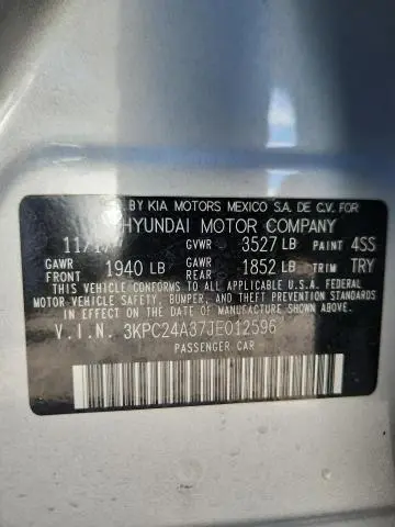 2018 HYUNDAI ACCENT SE  