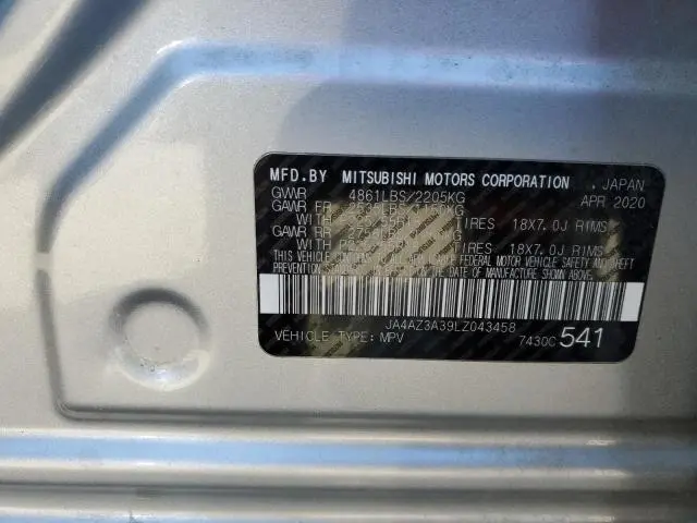 2020 MITSUBISHI OUTLANDER SE