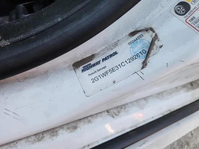 2012 CHEVROLET IMPALA LS  