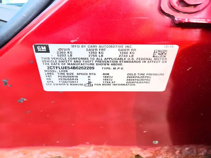 2011 GMC TERRAIN SLT  