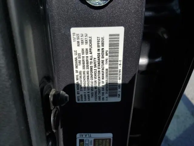 2020 HONDA CR-V EXL  
