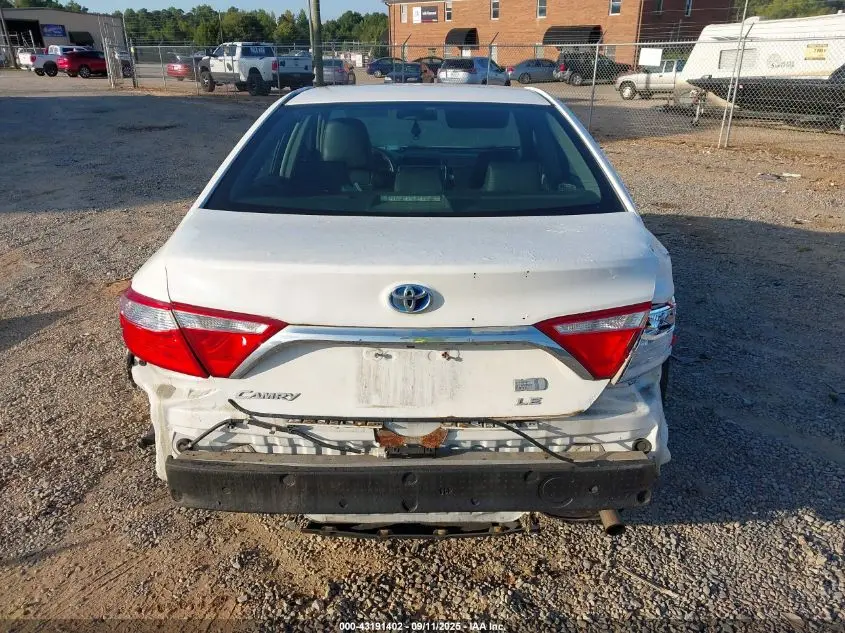 2015 TOYOTA CAMRY HYBRID LE