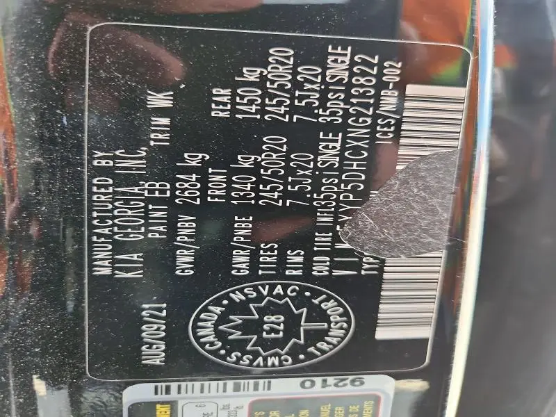 2022 KIA TELLURIDE SX  