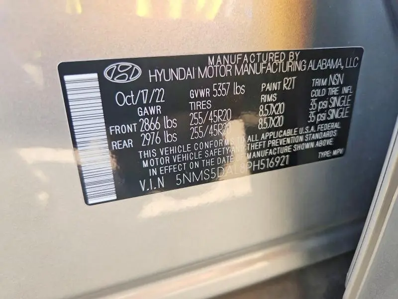 2023 HYUNDAI SANTA FE CALLIGRAPHY  
