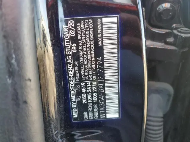 2020 MERCEDES-BENZ A 220 4MATIC