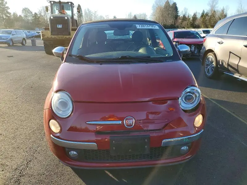 2012 FIAT 500 LOUNGE  