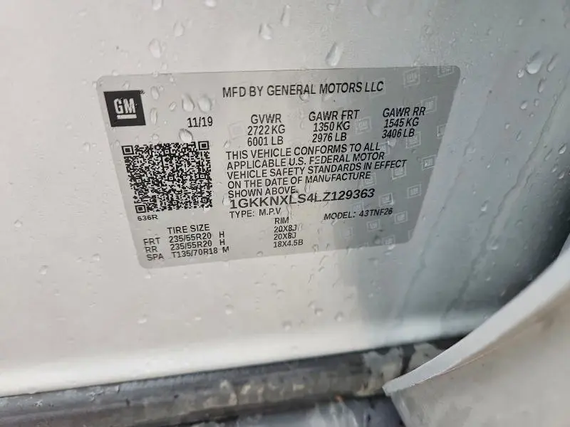 2020 GMC ACADIA DENALI  
