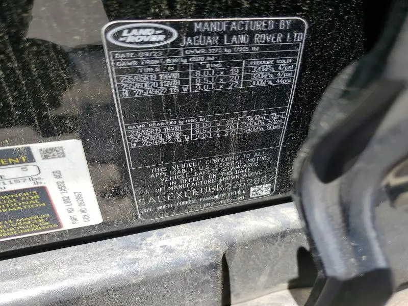 2024 LAND ROVER DEFENDER 110 X  