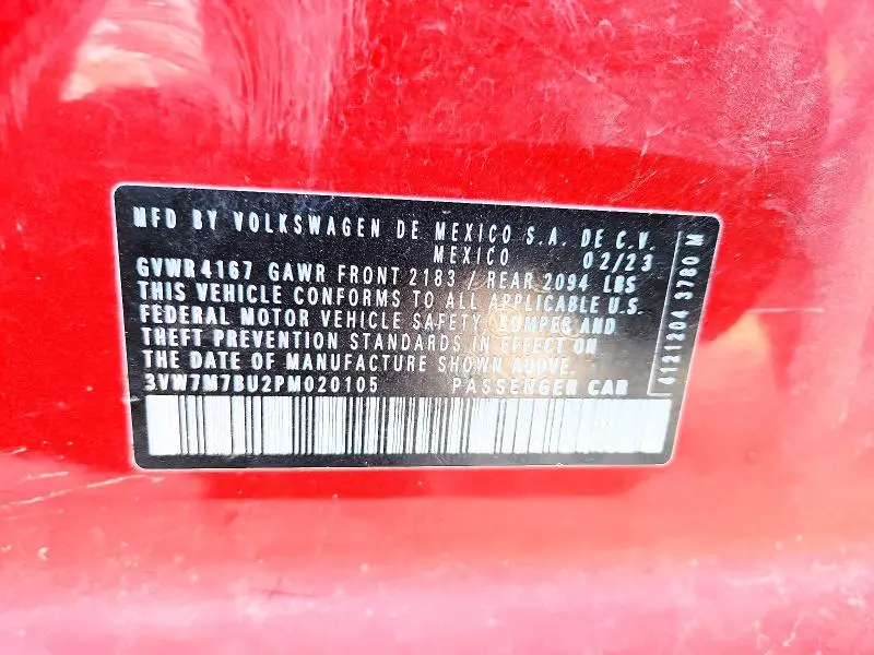 2023 VOLKSWAGEN JETTA SE  