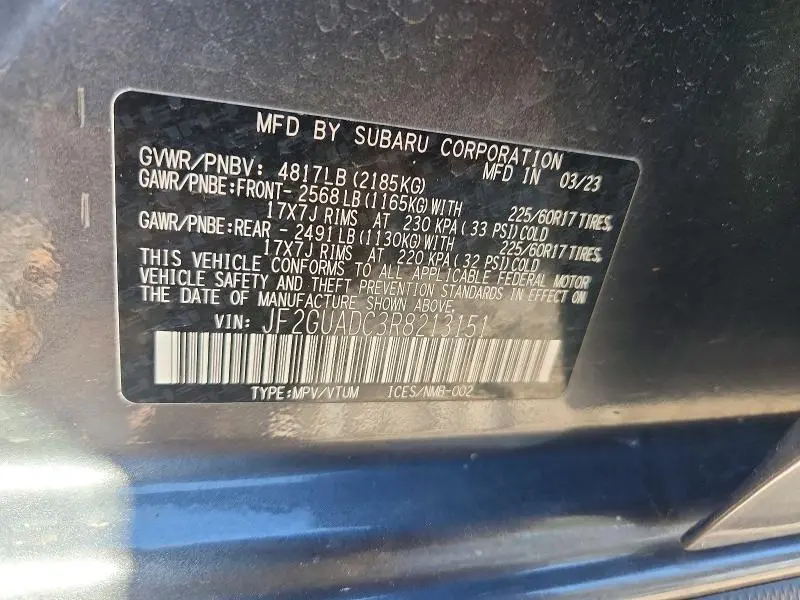 2024 SUBARU CROSSTREK PREMIUM  