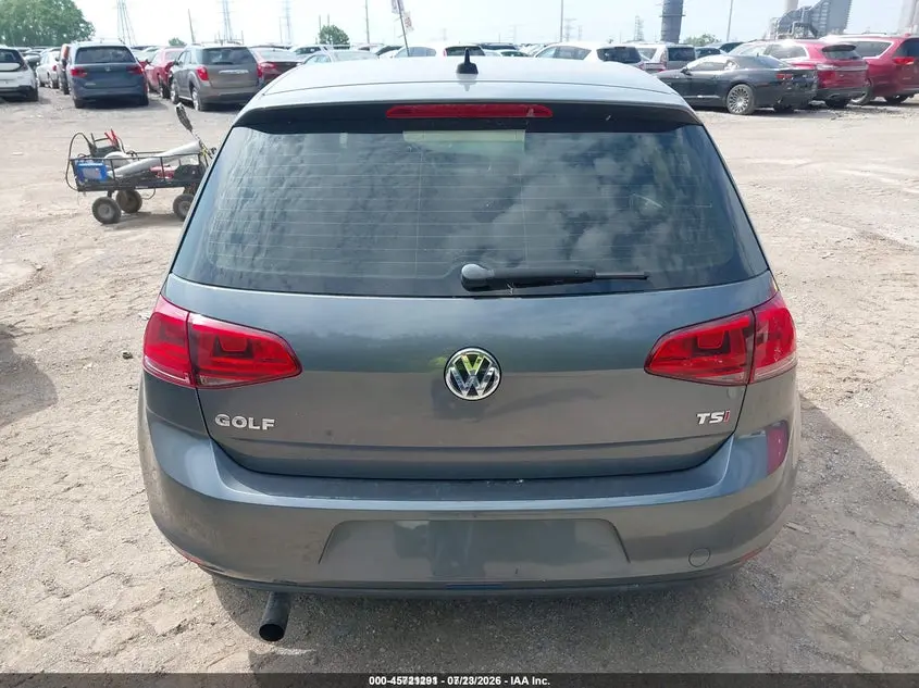 2016 VOLKSWAGEN GOLF TSI S 4-DOOR