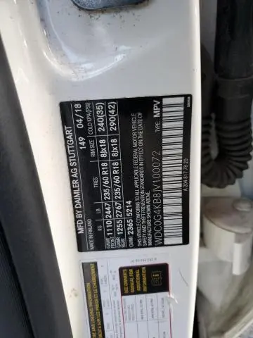 2018 MERCEDES-BENZ GLC 300 4MATIC  