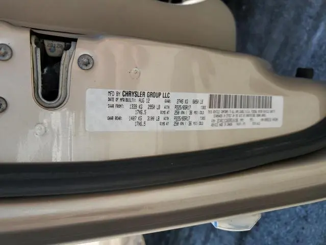 2013 CHRYSLER TOWN & COUNTRY TOURING L  