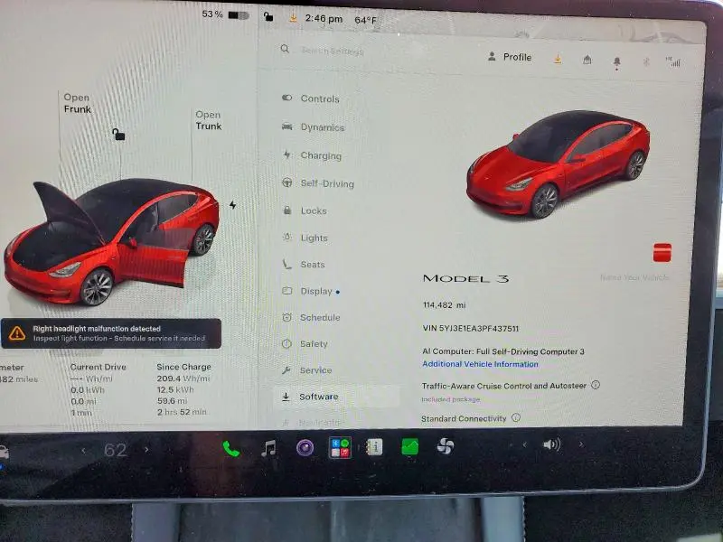 2023 TESLA MODEL 3   