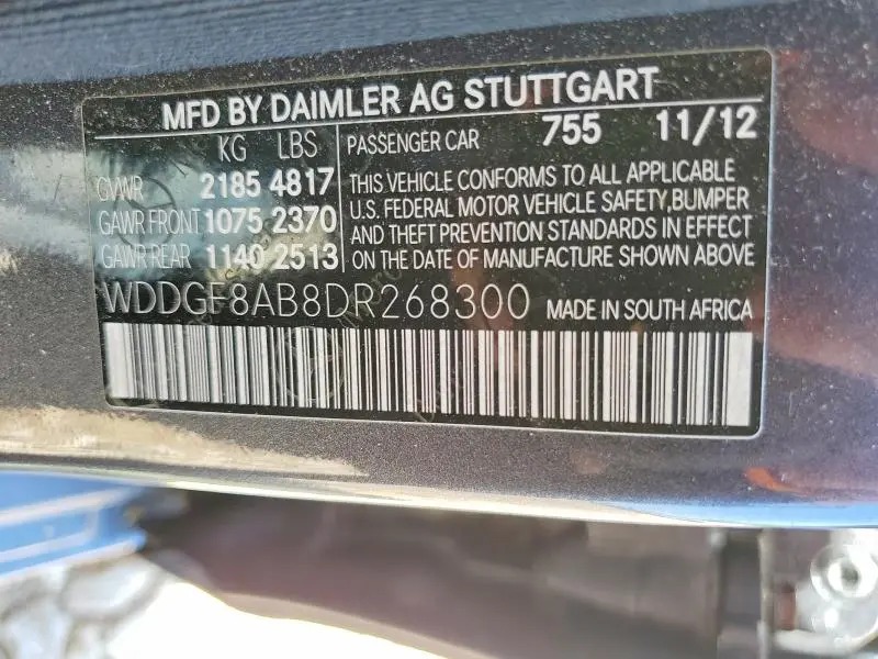 2013 MERCEDES-BENZ C 300 4MATIC  