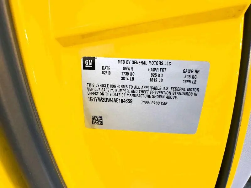 2010 CHEVROLET CORVETTE GRAND SPORT  