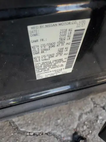 2018 NISSAN MURANO S  