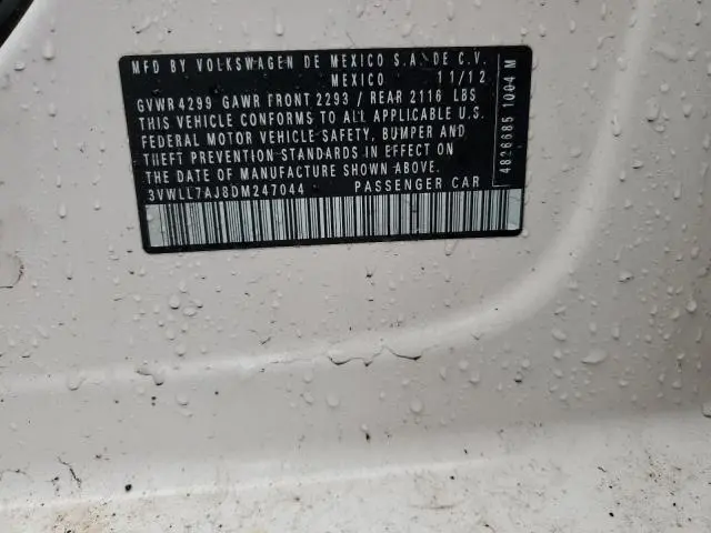 2013 VOLKSWAGEN JETTA TDI  