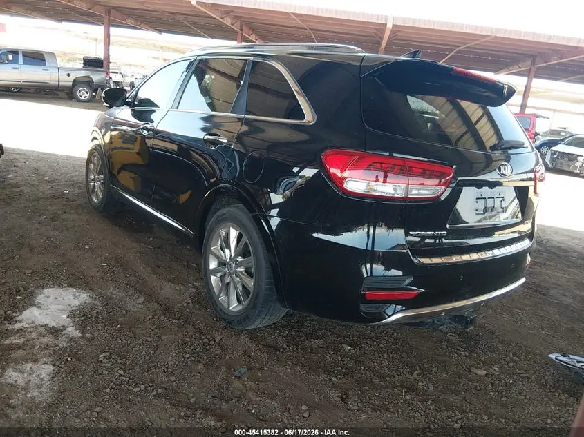 2016 KIA SORENTO 3.3L SXL
