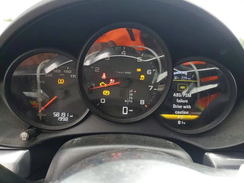 2017 PORSCHE BOXSTER   