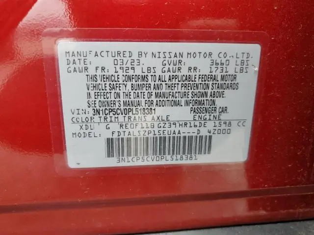 2023 NISSAN KICKS SV  