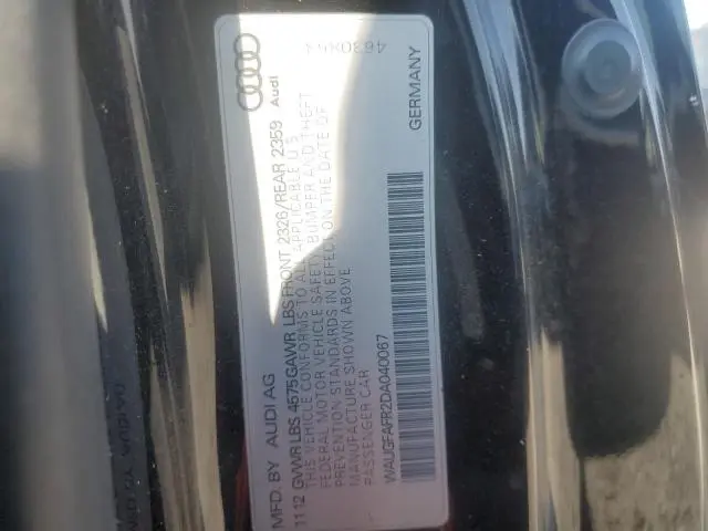 2013 AUDI A5 PREMIUM  