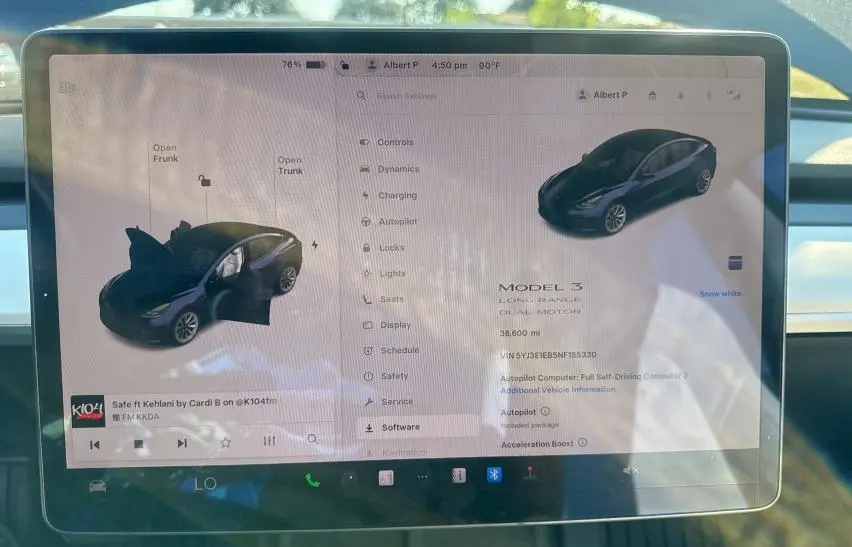 2022 TESLA MODEL 3   